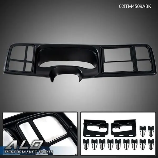 Fit for 1999-02 Silverado Sierra Tahoe Suburban Yukon Double Din Stereo Radio Dash Installation Kit