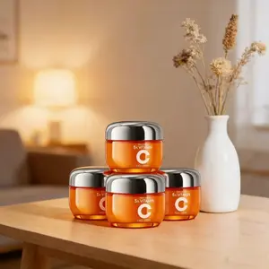 Vitamin C Face Cream, Rich Moisturizing Facial Cream, Gentle Hydration, Daily Care for Dry and Tired Skin