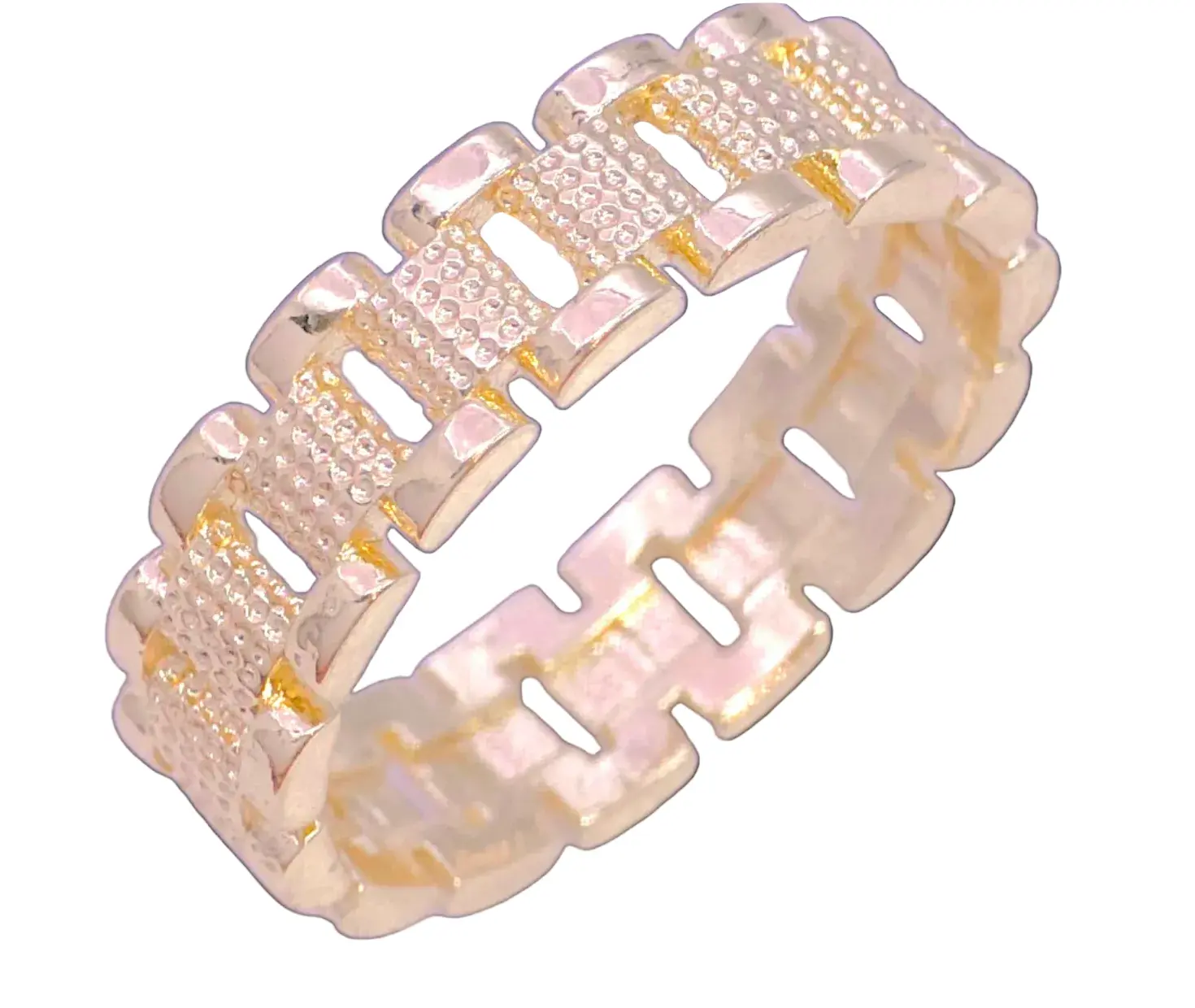 Gold Filled Swiss R*lex Eternity Band Ring