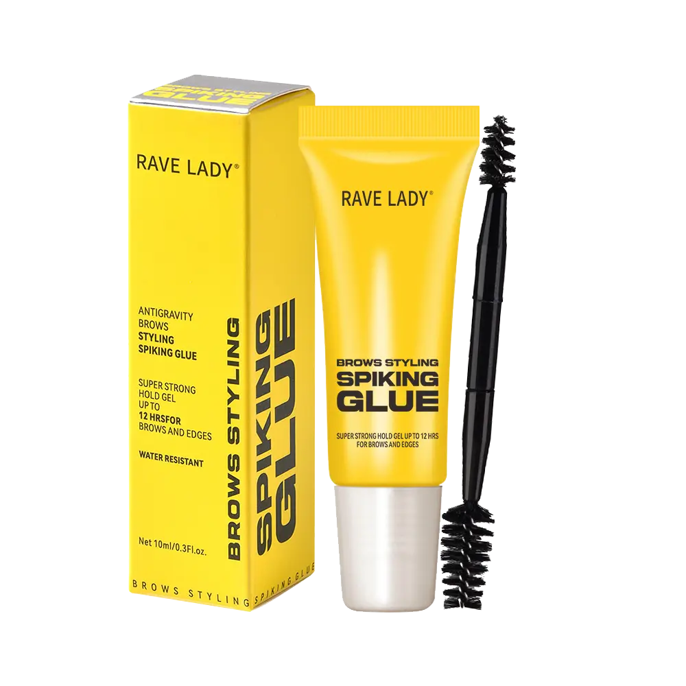 Strong Hold Eyebrow Gel with Brush, Transparent Brow Sculpting Gel, Suitable for All Skin Types, Powerful Styling Gel for Wild Brows, Precisely Sculpted Brows, Eyebrow Gel Makeup, Brow Gel Clear