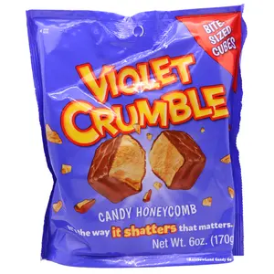 Violet Crumble Bite Sized Cubes (from Australia) Violet Crumble Bite Sized Cubes (from Australia)