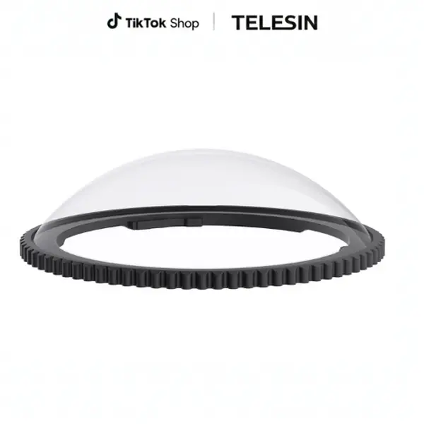 TELESIN Dual Lens Guard Set for Insta360 X5, High‑Definition Anti‑Scratch Tempered Glass Lens Protector, Insta360 X5 Accessories (Camera Not Included)