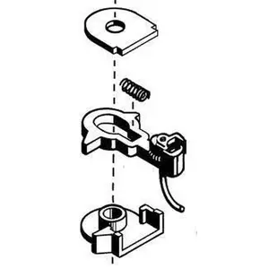 Kadee 16 HO Metal 13/32" (long) Centerset Coupler (DISCONTINUED)