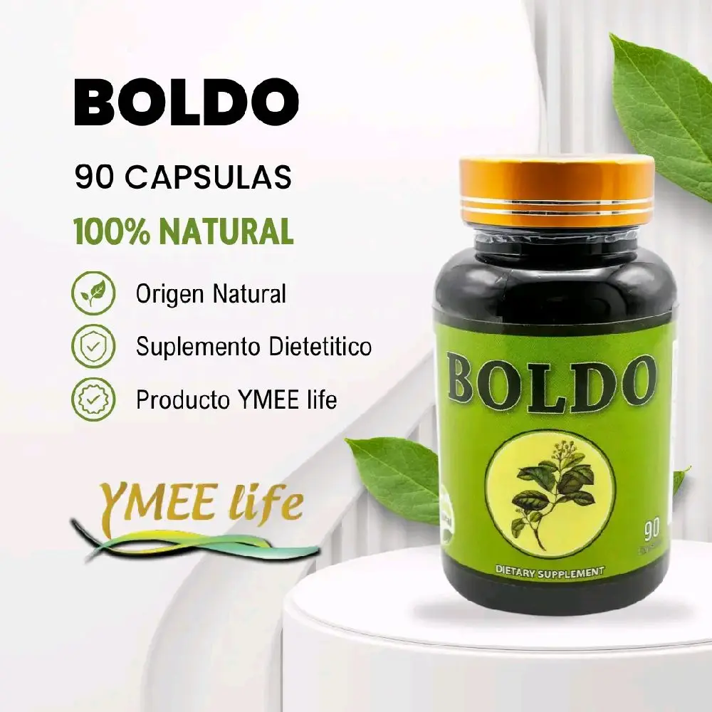 Natural Herbal Boldo Botanical Dietary Supplement Capsules - 90 Count, for General Health Support, Natural Herbal Capsules
