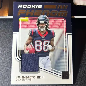 John Metchie III Rookie Phenoms Patch