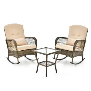 Outdoor Patio Chair – Comfortable Garden Lounge Chair, Durable Outdoor Furniture for Backyard, Lawn, and Patio Sofa Sets