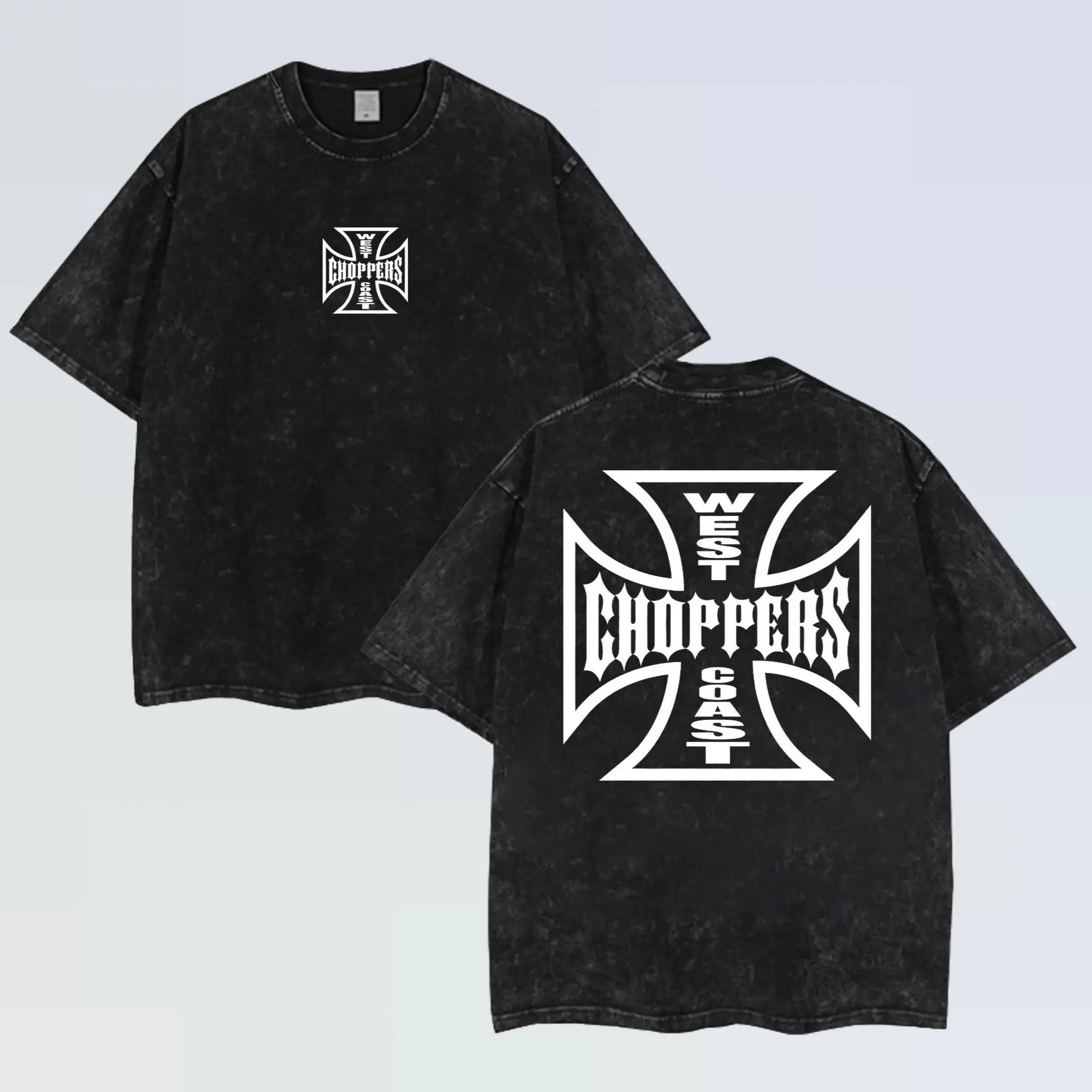 West Coast Choppers Black Acid Wash Graphic tshirt Gym Rat Style Workout Streetwear Fan Active Lifestyle Drip Gym Fashion Icon Fitness Trendsetter Streetwear tshirt ,100% Premium Cotton 230gsm ,Inspired graphic tees men gifts outfit men dailywear Menswear