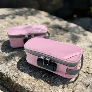 Portable Odor-Proof Bag with Password Lock, Travel Size Storage Bag for Home and Travel,  Organizer for Organization, Travel Organization Pouch