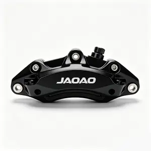JAOAO Mechanical Disc Brake Caliper, Universal Front Rear Brake Clamp for Electric Scooter F5 Racing GOKEEP E-Bike, Replacement Brake Caliper with Adjustable Knob, Durable Aluminum Alloy Brake Parts