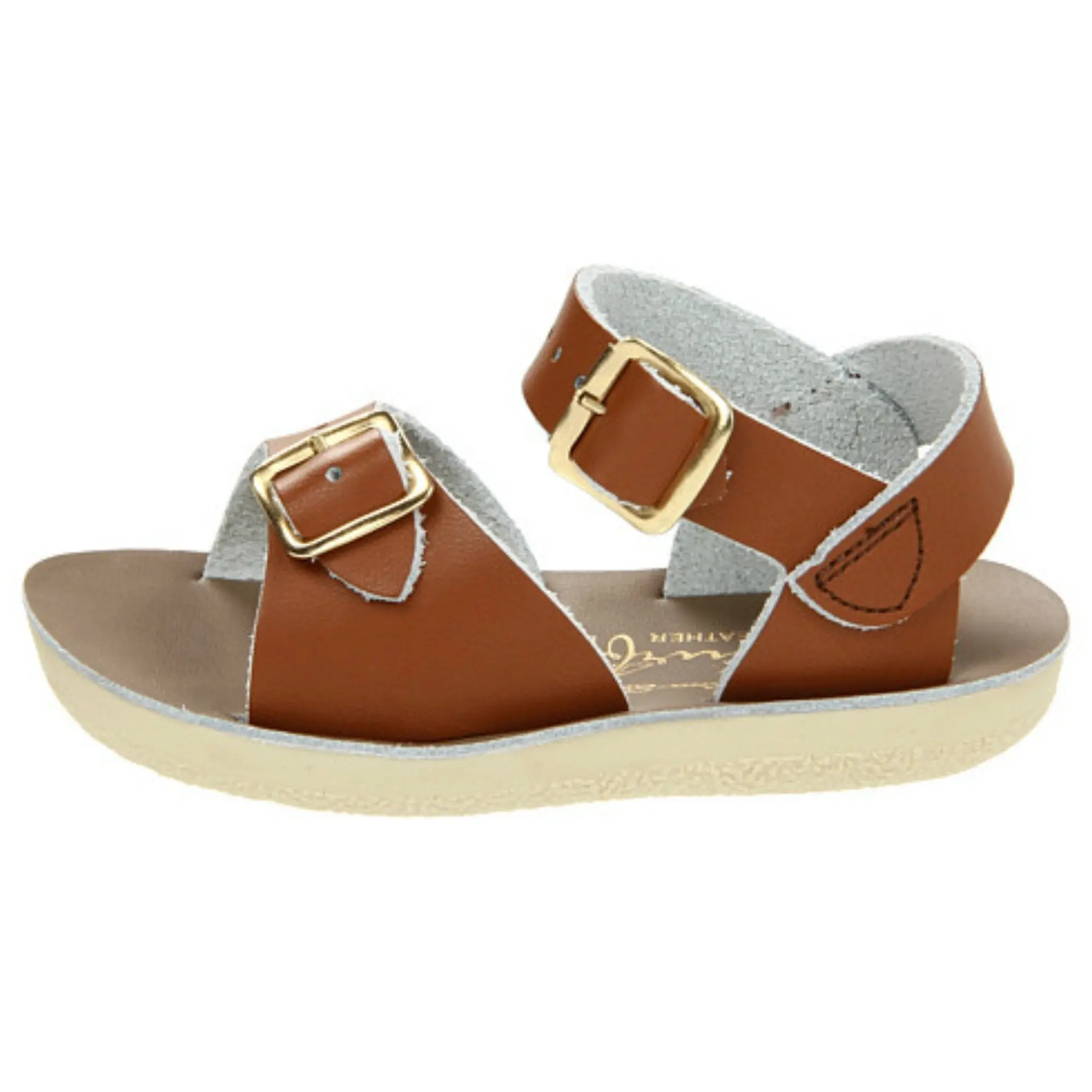Tan Surfer Sandals - Sun-San Saltwater Shoes for Kids