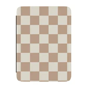 Casely Kindle Case | Fit Check | Neutral Checkerboard