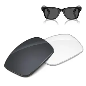 (Gen 1 RW4008 53mm) LIFEART Replacement Lenses for Meta Wayfarer Frames Compatible with Ray-Ban Smart Glasses Orange Tint Visibility Enhancement