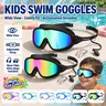 Vvinca Kids Swim Goggles for Ages 3-12+ Kids,Youth,UV Protection Anti-Fog Wide View Waterproof Goggles for Boys and Girls - Safety anti-uv swimming goggles swim glass anti-fog  with Earplugs & Nose Clip,for Lake,Beach, Summer Party,outdoorfun