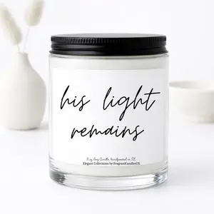 Memorial Sympathy Candle – Bereavement Gift for Loss of Mother, Grief Support Keepsake, Scented Condolence Candle, Handmade Glass Jar with Fragrance, Rituals-Inspired Healing Candle, Thoughtful Memorial Gift, Elegant Home Decor for Remembrance,  Lavender