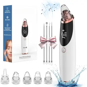 Blackhead Remover Pore Vacuum - Pimple Extractor Tools Pore Cleaner toolfor Face & Nose Facial Cleansing