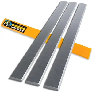 13-1/8 Inch Jointer Planer Blades for RC-33, DC-33 Jointer Planer 13-1/8" x 1" x 1/8" 3pcs