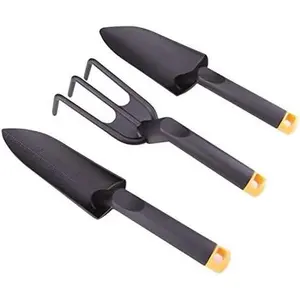 Hand Tools Set - Garden Trowel, Transplanter and Cultivator - Lightweight but Stronger Than Steel