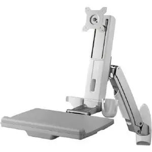 Startech 24 in. Wall Mount for Monitor Keyboard & Mouse - Black - 24in.
