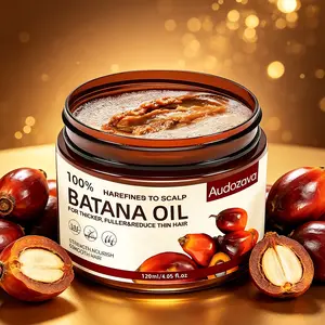 Pure Organic Batana Oil (Dr. Sebi Inspired) for Hair Growth with Coffee Extract & Rosemary - Thickening & Nourishing Treatment Hair Growth Serum Haircare Supplement Moisturizer Smooth Hydrate