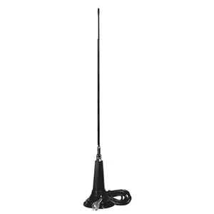 212 MAIN Unique PC36 Model 36 in. SS Whip Antenna with Magnet Base, 15 ft. Prewired RG58 Coax Cable, UHF Connector, and Electronics Accessories