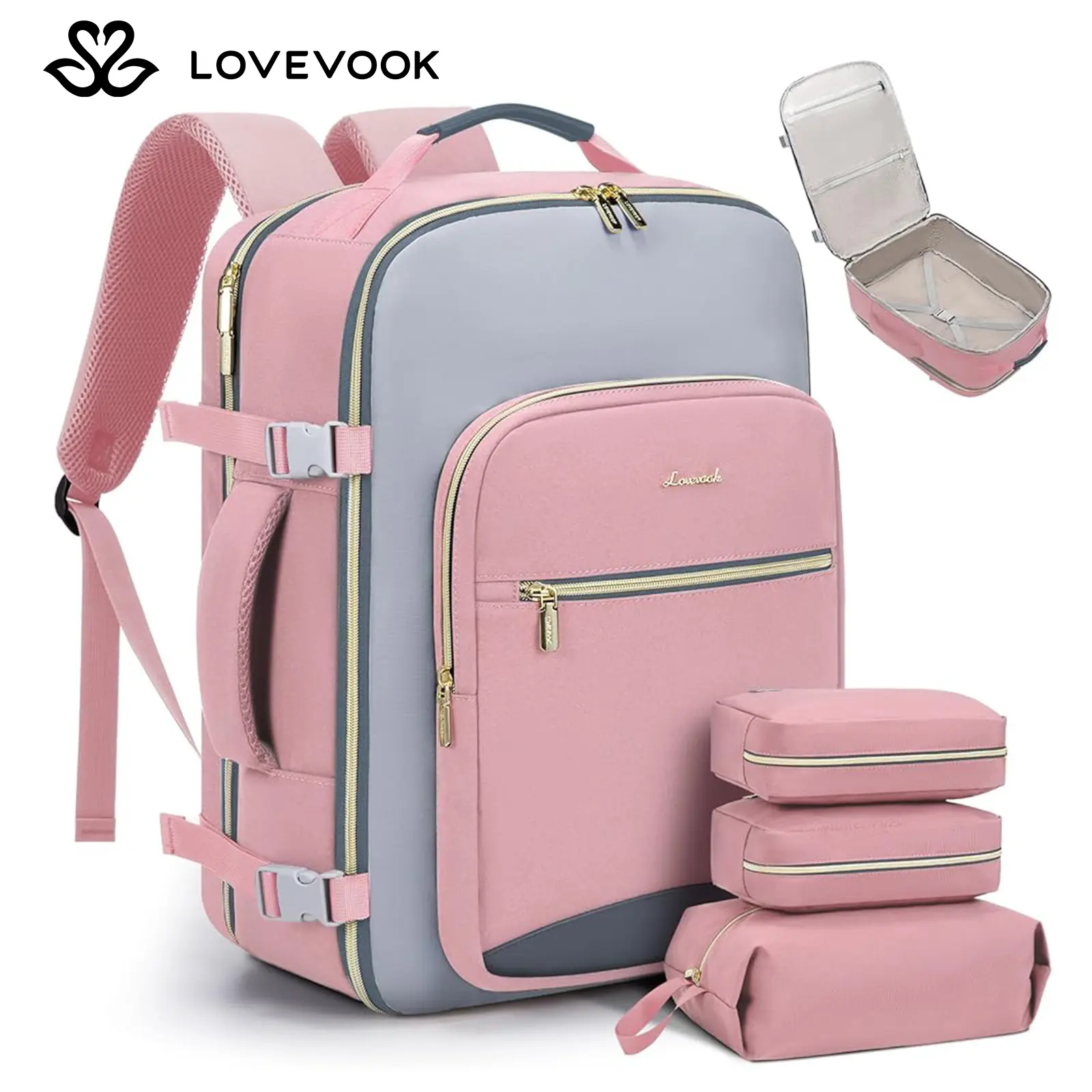 Pink-light Grey-grey