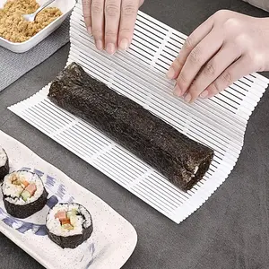 SHAON Sushi Making Molds, Japanese Creative Seaweed Sushi Roll Tools, Nori Rice Ball Molds, Sushi Rolling Mats, Seaweed Dessert Hand Rolls, Suitable for Home, Parties, And Restaurants