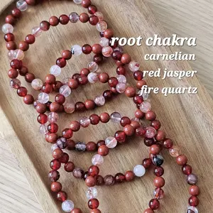 Crystal Chakra Stretch Bracelets - One 7.5in Bracelet for Each Chakra