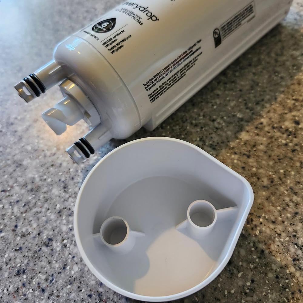 EveryDrop EDRARXD1 Refrigerator Water Filter – Filter A for Whirlpool & Maytag – UL Certified to Reduce 74 Contaminants – Each 200 Gal / 6 Months – 1 Year of Clean Water – Save vs. Bottled Water