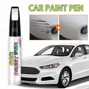 Car Touch Up Paint Pen Pearl White, Black Universal Car Paint Repair Point Paint Pen, Easy Operation, Multiple Colors Available, Car Scratch Repair