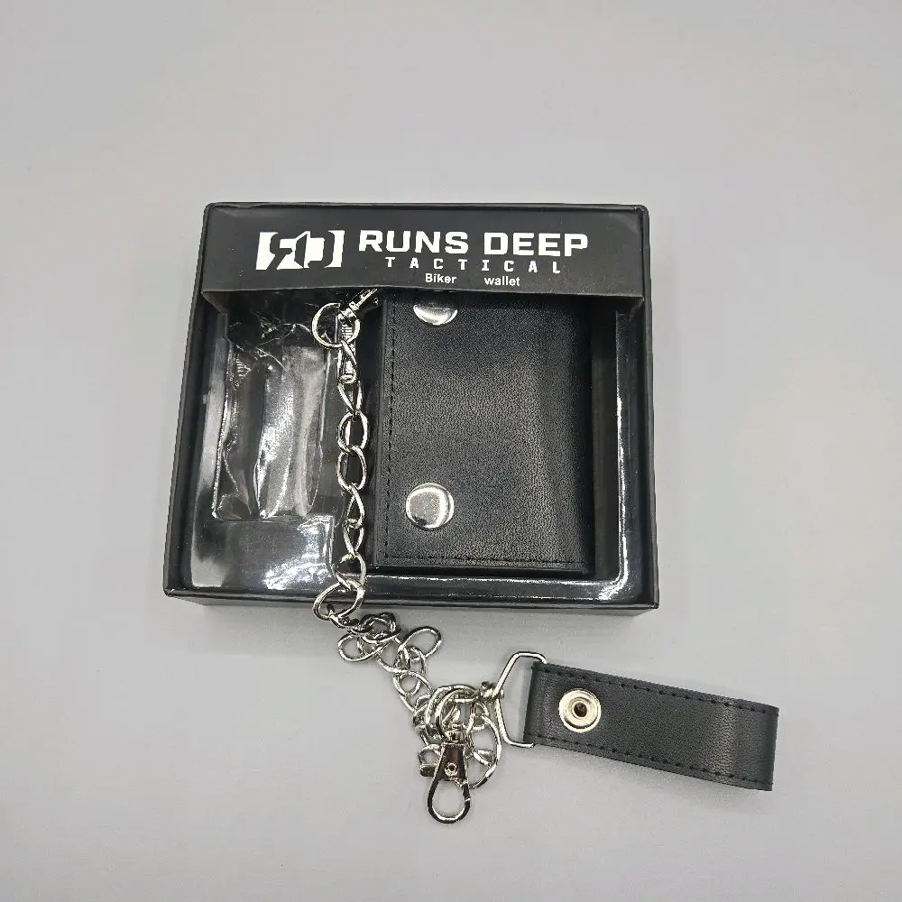 Runs Deep Tactical Biker Men's Wallet