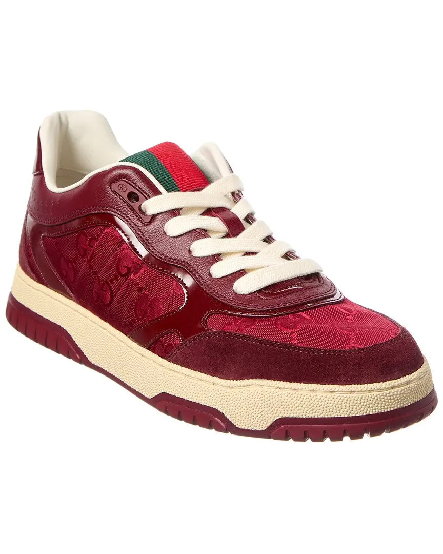 Gucci Re-Web GG Canvas & Leather Sneaker