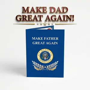 Funny Father’s Day Talking Card for Dad – Musical Joke Greeting Card, Prank Gift for Father Humorous Twist