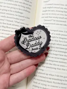 Shadow Daddy Kindle Grip | Romantasy Reader Phone Grip Stand | Bookish Kindle Accessory, Cute E-Reader Holder, Gift for Book Lovers