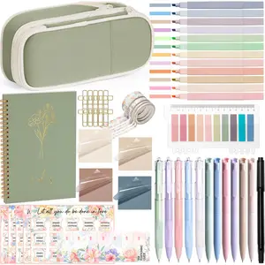 Floe Bible Study Fabric Storage Bag Set, Bible Journaling Kit with Highlighters, Pens, No Bleed, Soft Fabric Organizer for Bible Study Essentials dealsforyoudays
