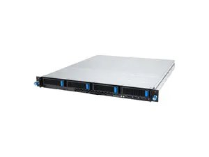 ASUS RS300-E12-PS4 is an Intel Xeon E-2400 1U server with support for four DDR5 ECC UDIMM, four NVMe, one M.2, one PCIe 5.0 slot and one PCIe 4.0 slot, plus dual LAN , 80 PLUS Gold power supply