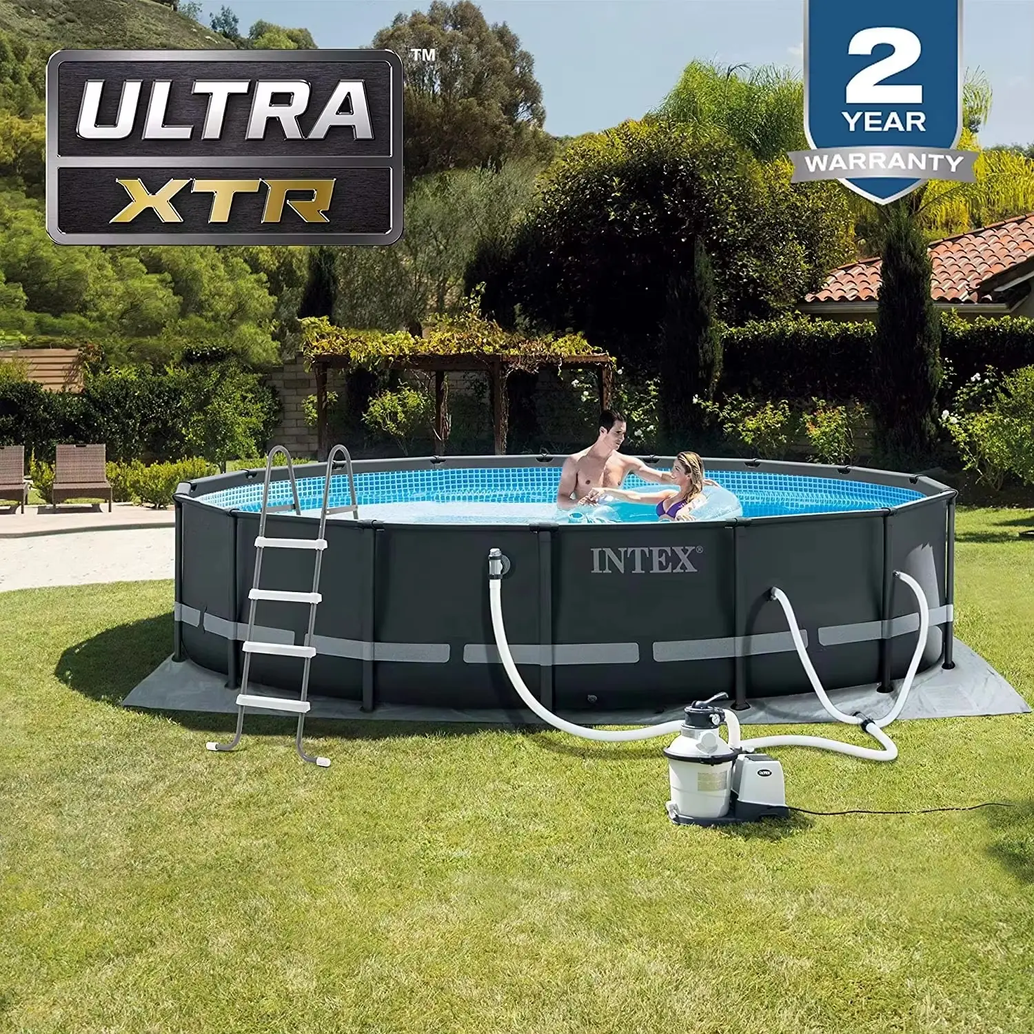 INTEX 26330 18FT X 52IN ULTRA XTR FRAME POOL SET 5.49m X 1.32m