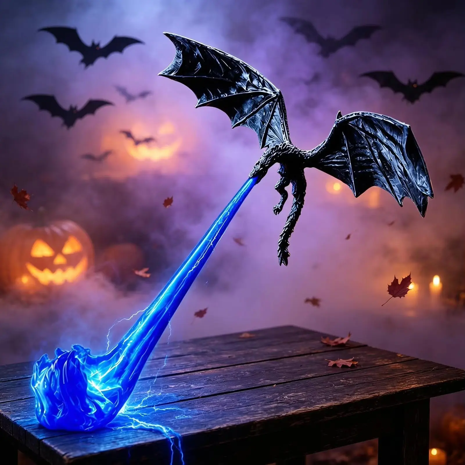 Tabletop ClassicalResin Fire Breathing Dragon Bookshelf Nook Light 3D Flying Dragon Shelf Decor Halloween Indoor Display Gift