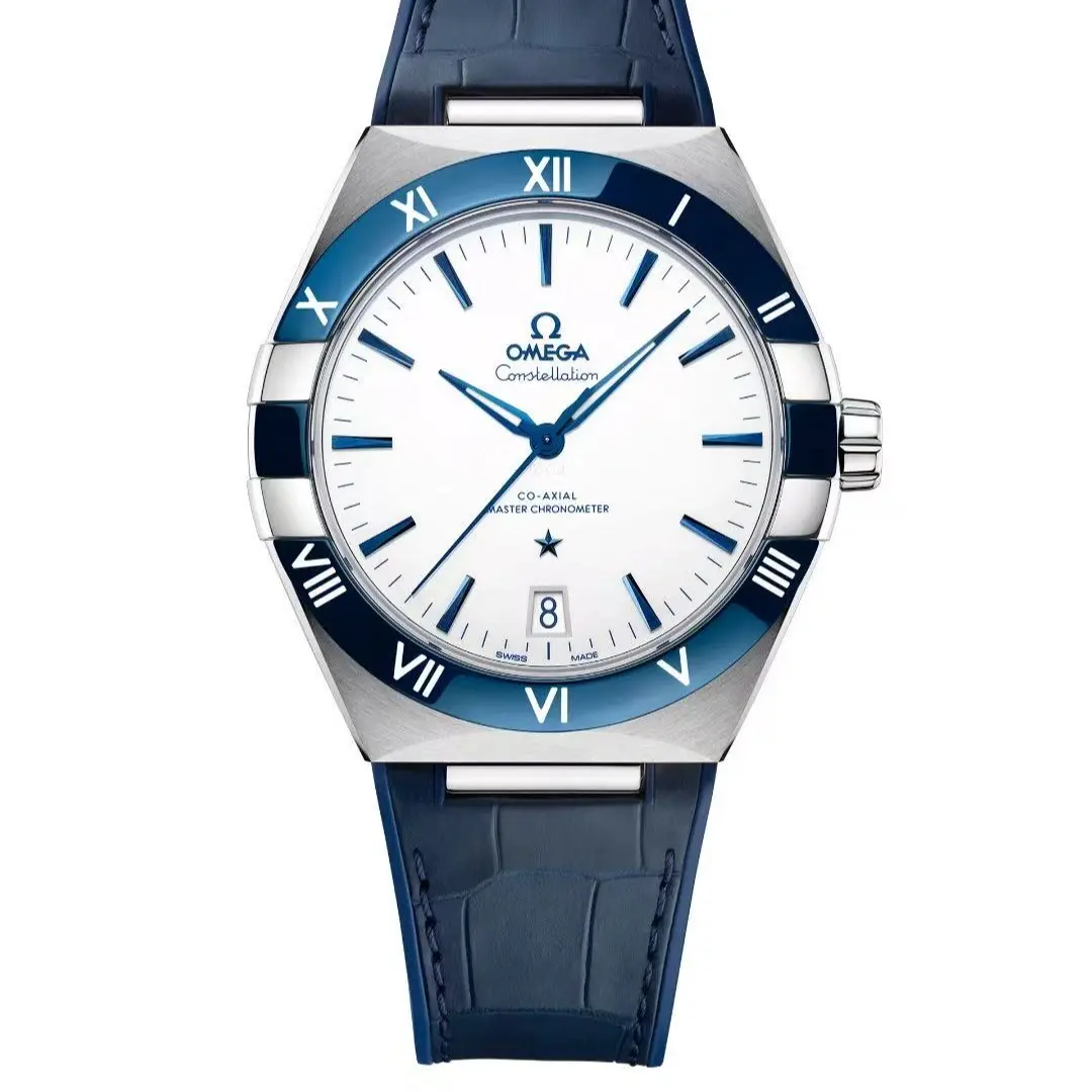 Omega Constellation 131.33.41.21.04.001 41mm Steel White Ceramic Dial Master Chronometer Automatic Watch
