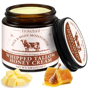 120G grass-fed tallow + honey & beeswax blend.  for dry, rough skin. Gentle enough for face and body Sensitive Skin Moisturizer Skin Barrier, Skin Repair, Body Butter Winter Skincare Moisturizing