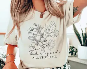 Classic Boho Shirts, Inspirational T-Shirts For Women, Floral T-Shirts, , Positive Message Shirts