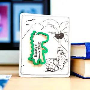 Dinosaur bookmarks | Back to School Supplies | Wooden Bookmark | Dinosaurs | Kids | Stocking Stuffers | Party Favors