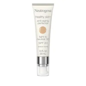 Neutrogena Healthy Skin Anti-Aging Perfector, Daily Tinted Facial Moisturizer with Retinol and SPF 20, Lightweight Formula for a Dewy Finish, Light to Neutral, 1 oz