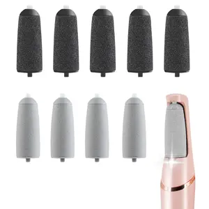 9 Pack Pedicures Replacement Heads for Haootadiy Pedi, Eelectric Tool Foot File, Pedi Replacement Roller Head fit Finishing Touch Pedi (Pedicure Tool Not Included),summervibes