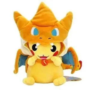 poncho pikachu Charizard Plushie