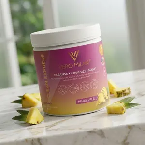 Colon Cleansing Express VERO MILAN Powdered Supplement Drink Mix, Natural Healthcare Wellness Supplement Detox Debloat Formula Edible