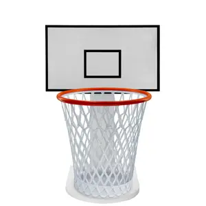 Basketball Trash Can Complete Set(Including 1pc Basketball Garbage Bin)– Fun Indoor Office Basketball Hoop, Perfect Basket ball Mini Hoop Trash Can, Basketball Hoop Trash Can and Unique Birthday Gifts