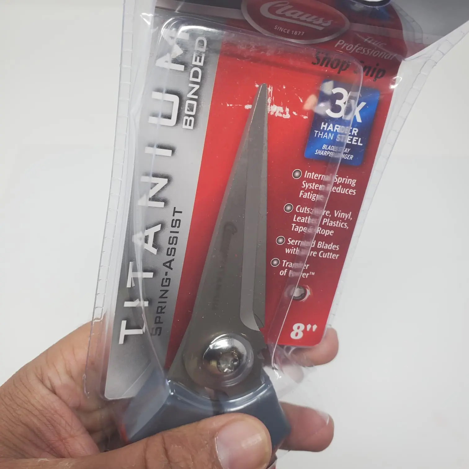 Gallos Durable Precision Scissors for Gamefowl Clauss Titanium Snips scissors