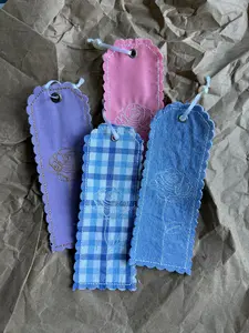 📚 Embroidered Fabric Bookmark