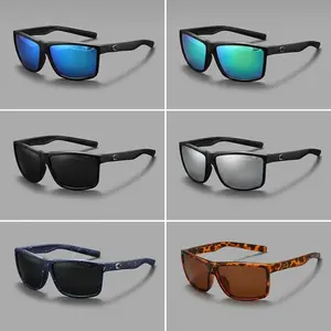 Costaego Men’s Polarized Sunglasses UV400 – Lightweight TR90 Frame Sport Shades with Polycarbonate Lenses for Outdoor Activities
