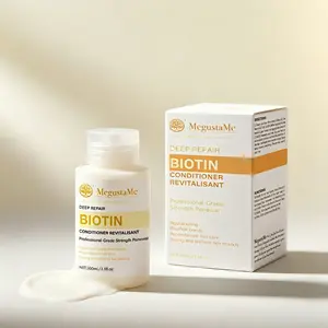 Biotin Deep Repair Conditioner, Leave In Hair Treatment for Damaged Hair, Strengthening & Frizz Control, No Rinse Moisturizing Detangler for Curly Straight Hair